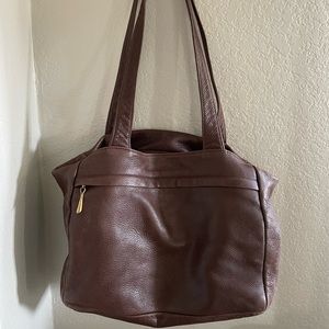 Nordstrom Brown Leather Shoulder Purse